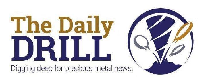 Logo - The Daily Drill - Digging Deep for precious metal news