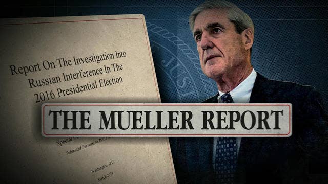 Image of Robert Mueller with copy overlay - The Mueller Report