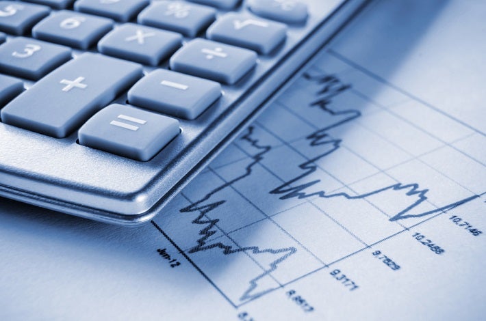 Images: Calculator & Line graphs