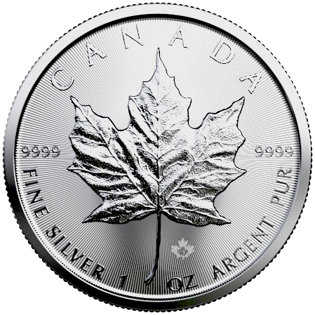 2022 1 oz Canadian Maple Leaf Silver Coin