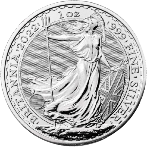 2022 1 oz Great Britain Britannia Silver Coin