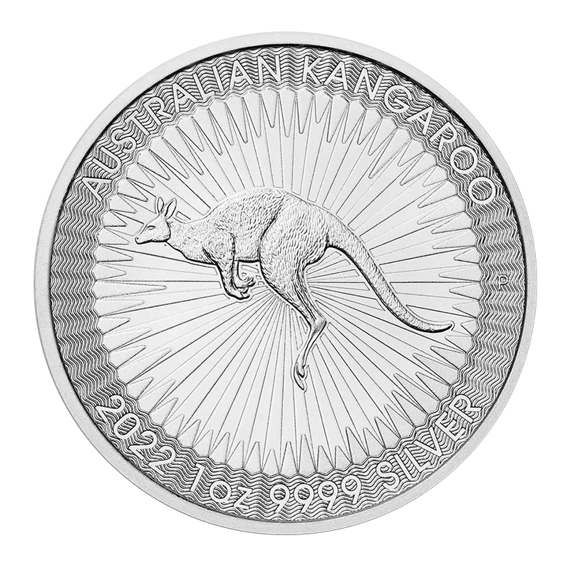 2022 1 oz Australian Kangaroo Silver Coin