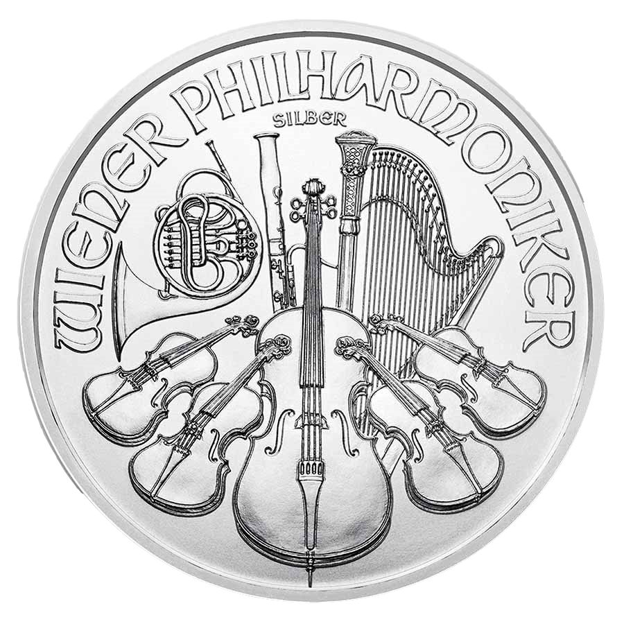 2022 1 oz Austrian Philharmonic Silver Coin