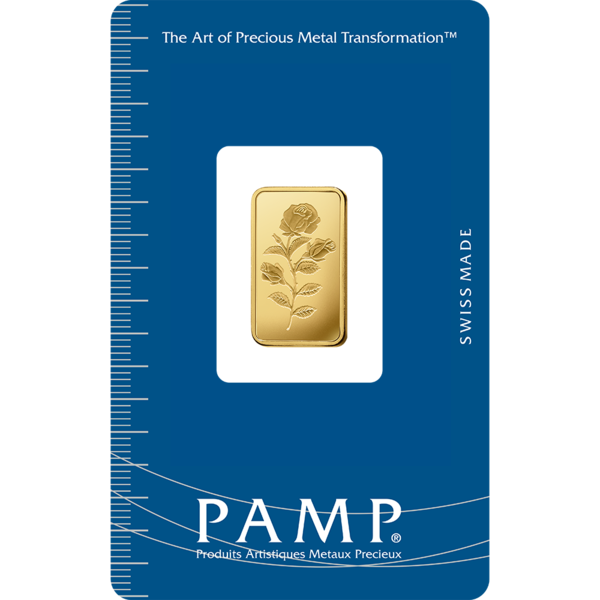 Pamp Suisse 5 g Rosa Gold Minted Bar 